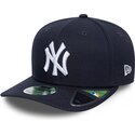 kepure-islenkta-tamsiai-melyna-snapback-9seventy-stretch-snap-player-replica-new-york-yankees-mlb-new-era