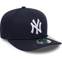 kepure-islenkta-tamsiai-melyna-snapback-9seventy-stretch-snap-player-replica-new-york-yankees-mlb-new-era