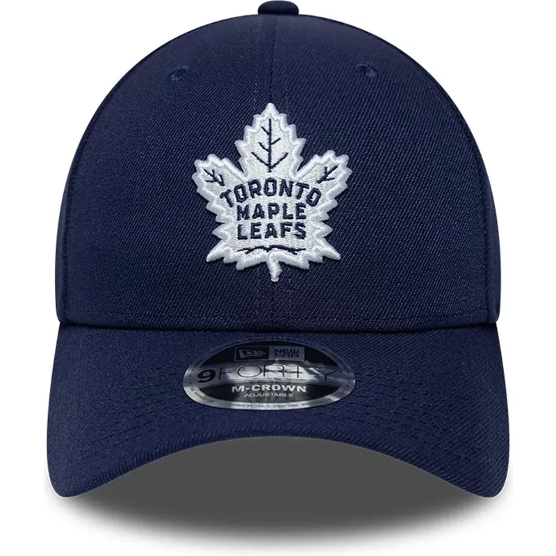 kepure-islenkta-tamsiai-melyna-snapback-9forty-m-crown-team-toronto-maple-leafs-nhl-new-era
