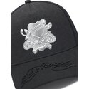 kepure-islenkta-juoda-snapback-love-kills-slowly-washed-ed-hardy