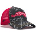 kepure-islenkta-juoda-snapback-don-denim-ed-hardy