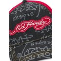 kepure-islenkta-juoda-snapback-don-denim-ed-hardy
