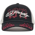 kepure-islenkta-juoda-snapback-1971-ed-hardy