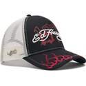 kepure-islenkta-juoda-snapback-1971-ed-hardy
