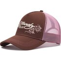 kepure-islenkta-ruda-snapback-rosa-skull-and-roses-ed-hardy