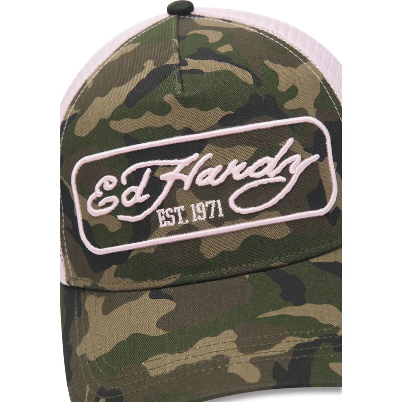 kepure-islenkta-kamufliazas-snapback-rosa-1971-ed-hardy