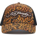 kepure-islenkta-leopardinis-snapback-leopard-print-ed-hardy