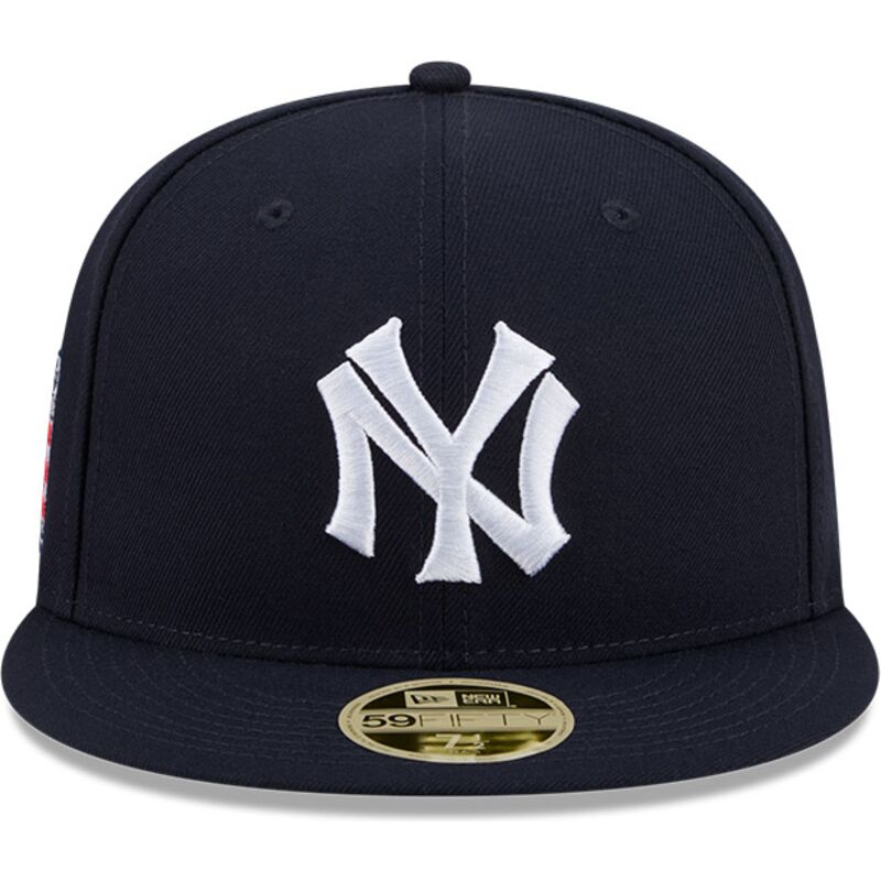 kepure-plokscia-tamsiai-melyna-priglundanti-59fifty-hall-of-fame-new-york-yankees-mlb-new-era