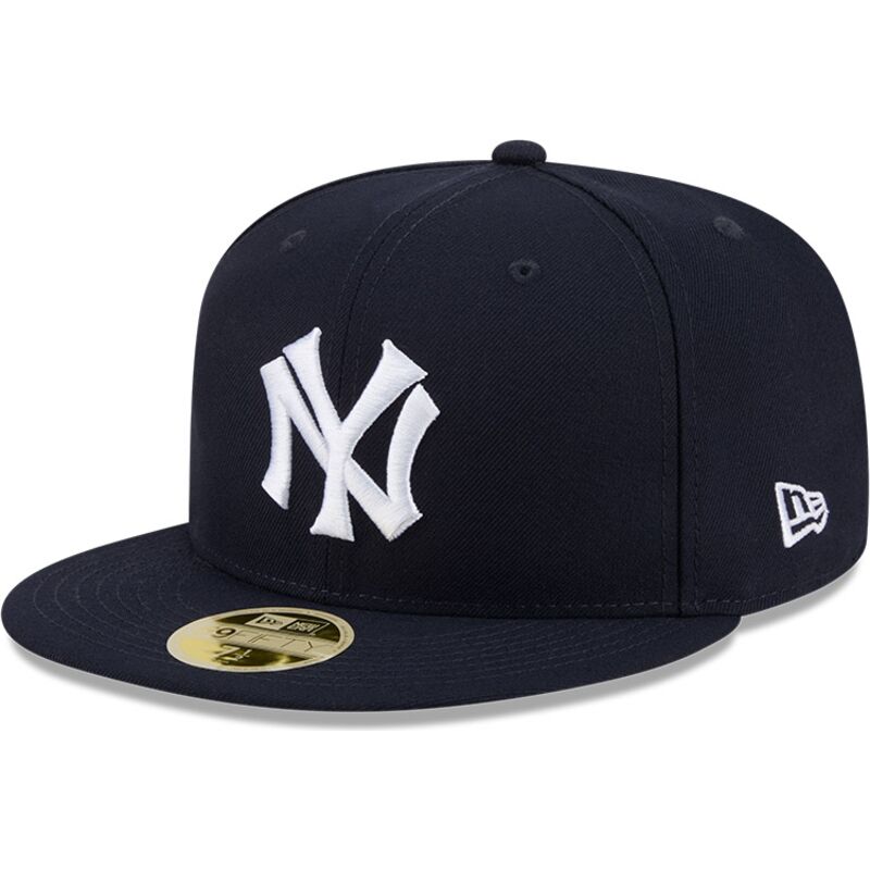 kepure-plokscia-tamsiai-melyna-priglundanti-59fifty-hall-of-fame-new-york-yankees-mlb-new-era