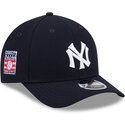 kepure-islenkta-tamsiai-melyna-snapback-9forty-m-crown-hall-of-fame-new-york-yankees-mlb-new-era