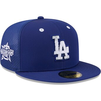 Kepurė plokščia mėlyna priglundanti 59FIFTY All Star Game Workout Los Angeles Dodgers MLB New Era