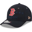 kepure-islenkta-tamsiai-melyna-snapback-9forty-m-crown-all-star-game-boston-red-sox-mlb-new-era