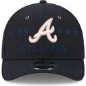 kepure-islenkta-tamsiai-melyna-snapback-9forty-m-crown-all-star-game-atlanta-braves-mlb-new-era