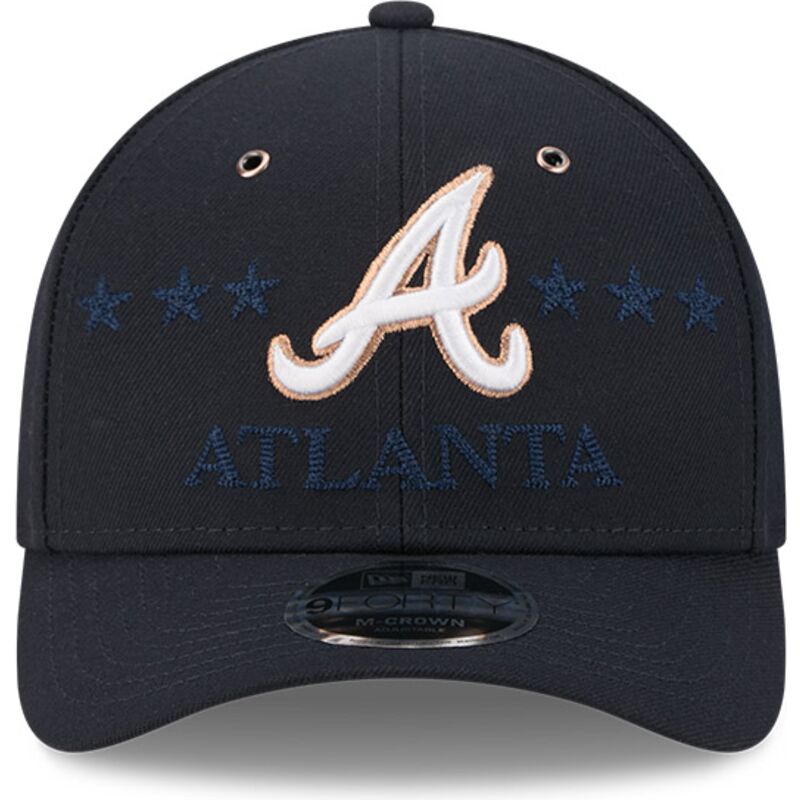 kepure-islenkta-tamsiai-melyna-snapback-9forty-m-crown-all-star-game-atlanta-braves-mlb-new-era