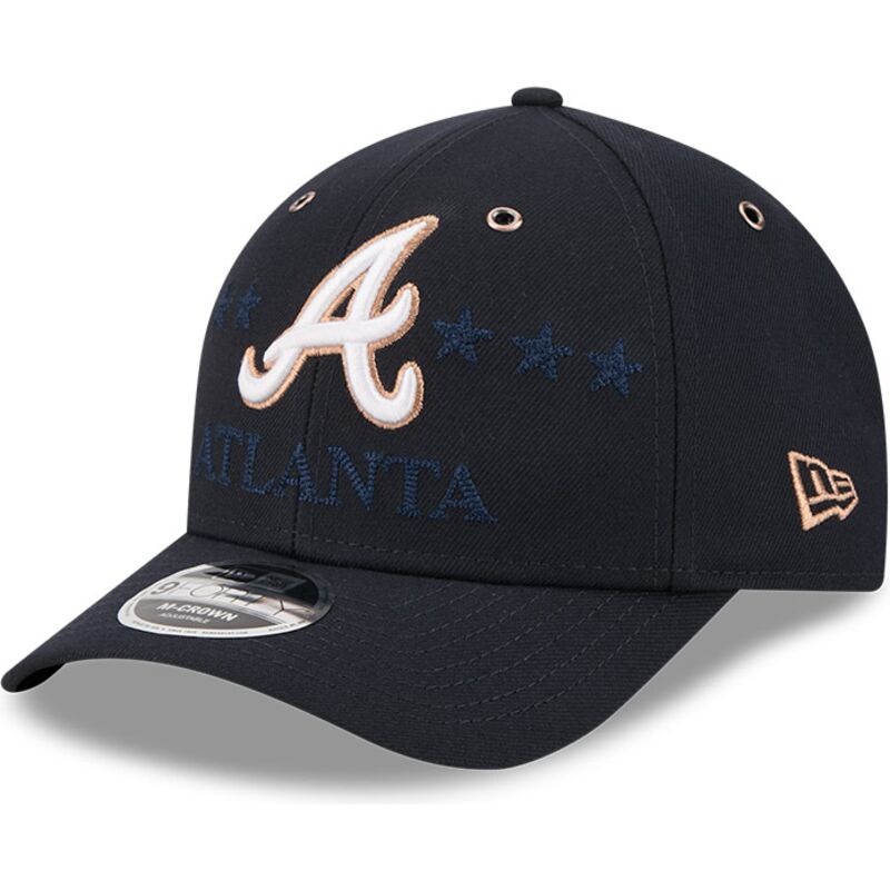 kepure-islenkta-tamsiai-melyna-snapback-9forty-m-crown-all-star-game-atlanta-braves-mlb-new-era