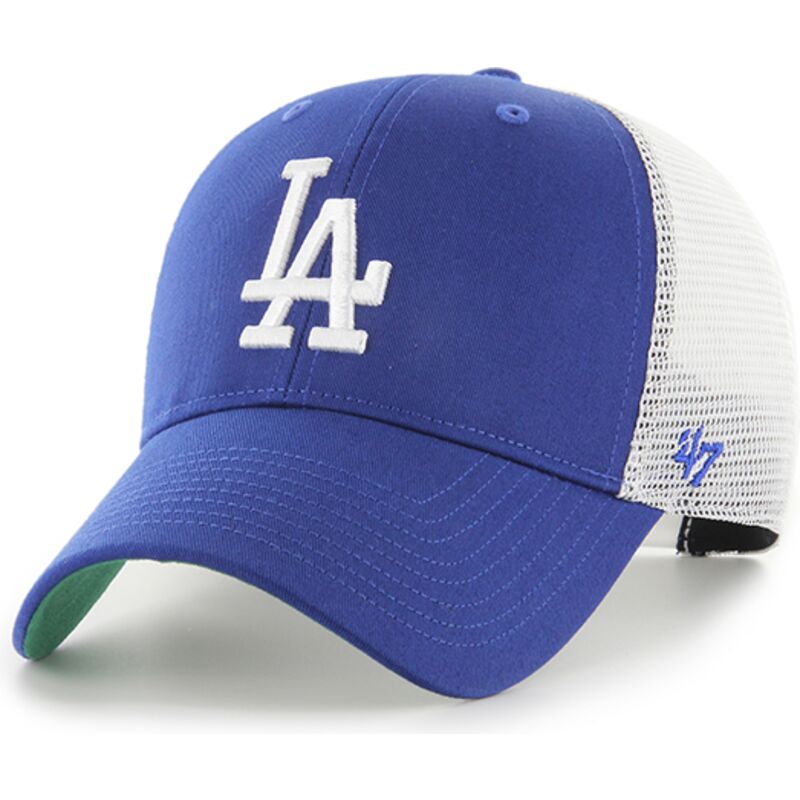 kepure-islenkta-melyna-snapback-vaikams-mvp-branson-los-angeles-dodgers-mlb-47-brand