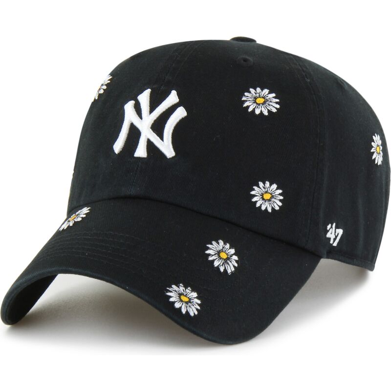 kepure-islenkta-juoda-reguliuojamas-vaikams-clean-up-scatter-new-york-yankees-mlb-47-brand