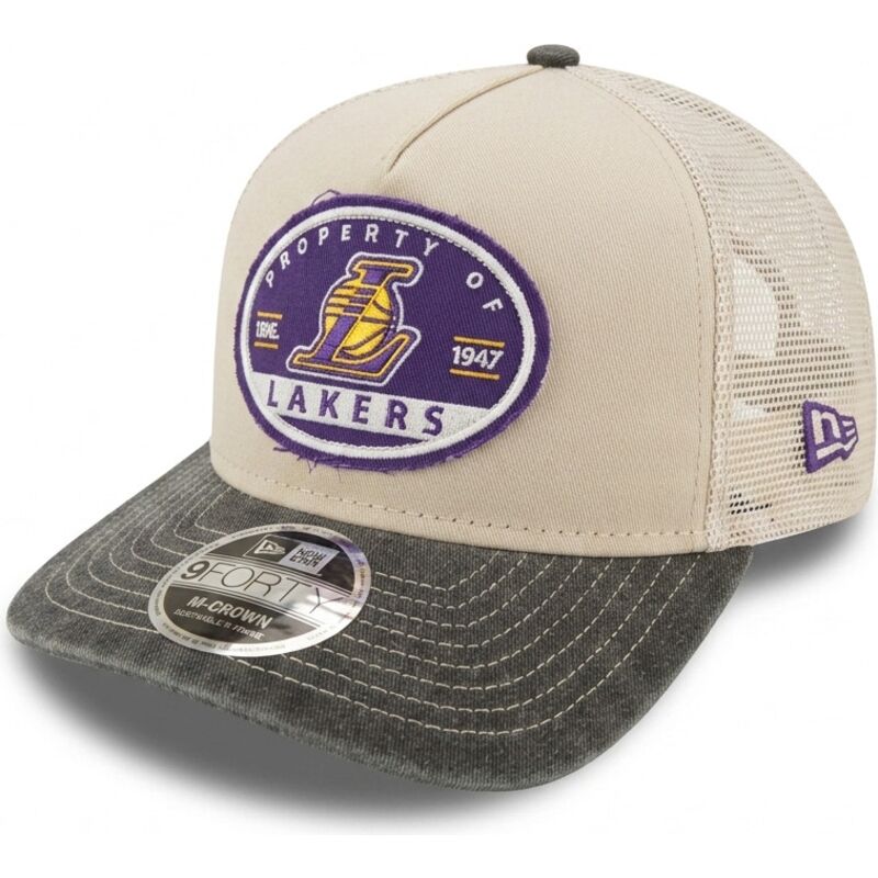 kepure-islenkta-smelio-snapback-9forty-m-crown-a-frame-fray-los-angeles-lakers-nba-new-era