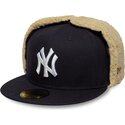 kepure-plokscia-tamsiai-melyna-priglundanti-59fifty-dogear-world-series-new-york-yankees-mlb-new-era