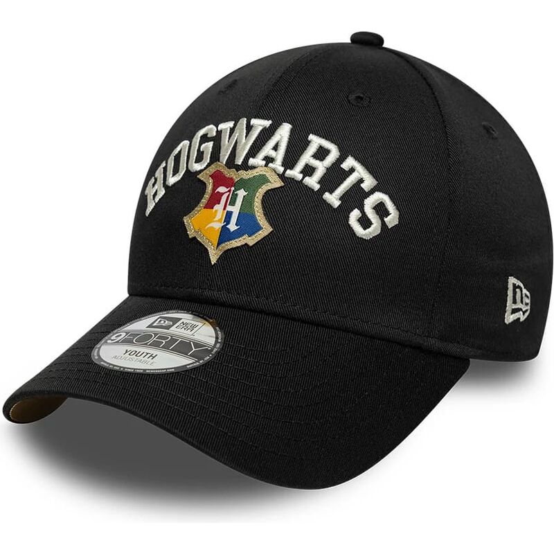 kepure-islenkta-juoda-snapback-vaikams-9forty-wordmark-hogwarts-harry-potter-new-era