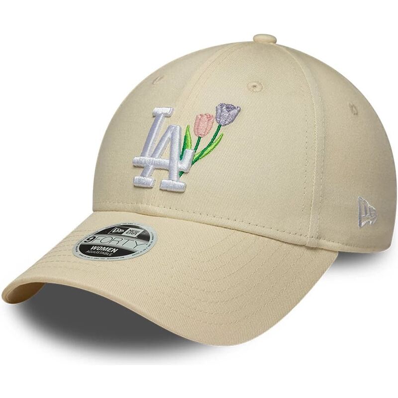 kepure-islenkta-smelio-reguliuojamas-9forty-flower-icon-los-angeles-dodgers-mlb-new-era