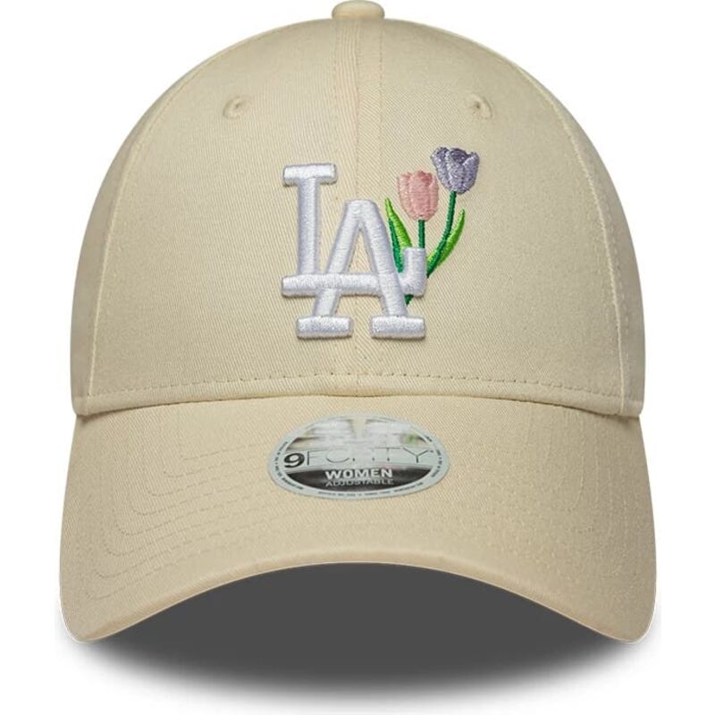 kepure-islenkta-smelio-reguliuojamas-9forty-flower-icon-los-angeles-dodgers-mlb-new-era