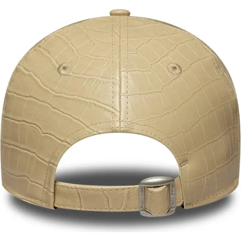 kepure-islenkta-smelio-reguliuojamas-9forty-pu-pattern-new-york-yankees-mlb-new-era