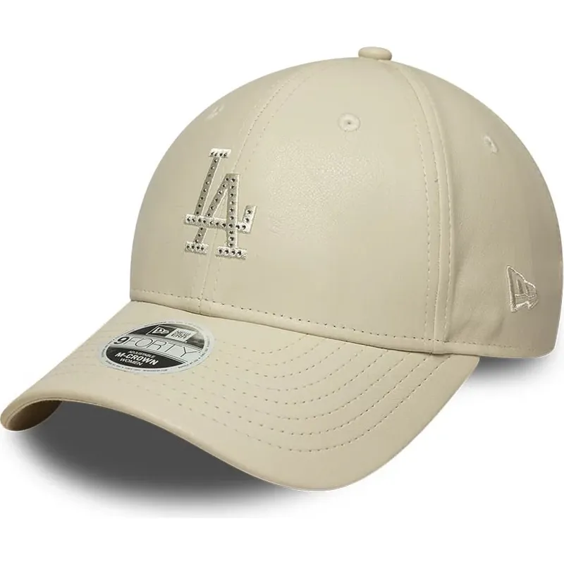 kepure-islenkta-smelio-snapback-9forty-m-crown-pu-diamante-los-angeles-dodgers-mlb-new-era
