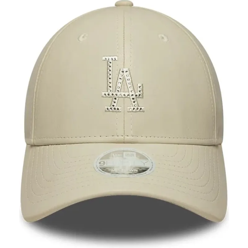 kepure-islenkta-smelio-snapback-9forty-m-crown-pu-diamante-los-angeles-dodgers-mlb-new-era