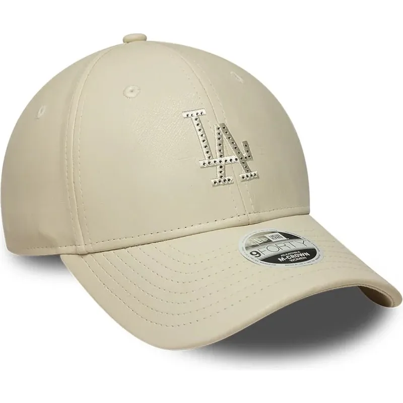 kepure-islenkta-smelio-snapback-9forty-m-crown-pu-diamante-los-angeles-dodgers-mlb-new-era