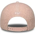 kepure-islenkta-rozine-snapback-rosa-9forty-m-crown-winter-borg-new-york-yankees-mlb-new-era