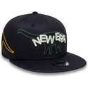 kepure-plokscia-tamsiai-melyna-snapback-vaikams-9fifty-dino-new-era