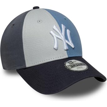 Kepurė išlenkta įvairiaspalvis reguliuojamas vaikams 9FORTY Colourblock New York Yankees MLB New Era