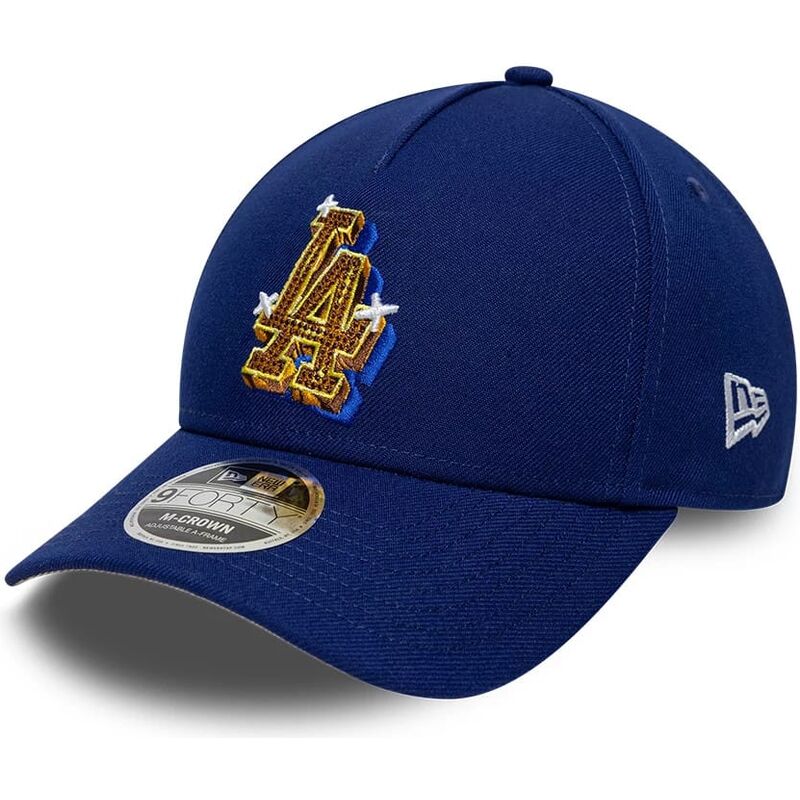 kepure-islenkta-melyna-snapback-9forty-m-crown-a-frame-emblem-los-angeles-dodgers-mlb-new-era