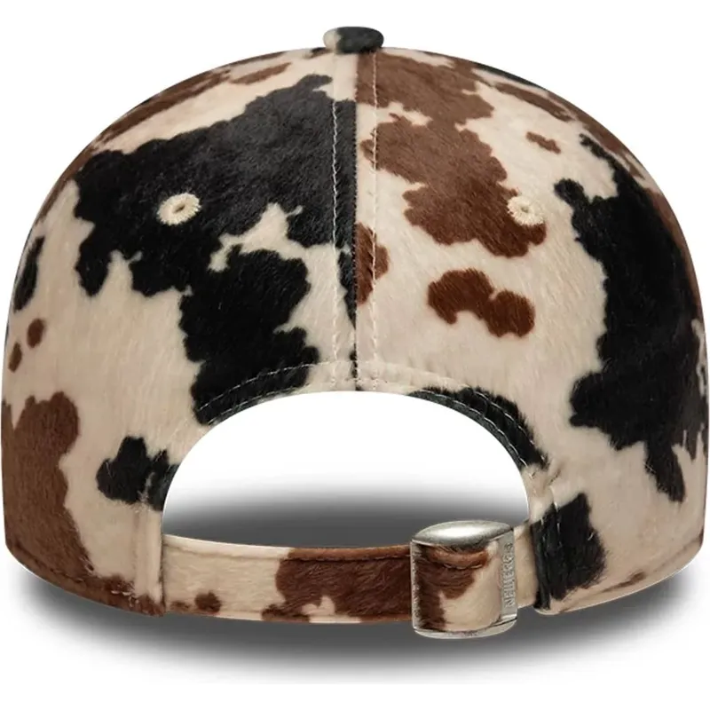 kepure-islenkta-ruda-reguliuojamas-9twenty-animal-print-new-york-yankees-mlb-new-era
