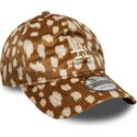 kepure-islenkta-ruda-reguliuojamas-9twenty-animal-print-los-angeles-dodgers-mlb-new-era