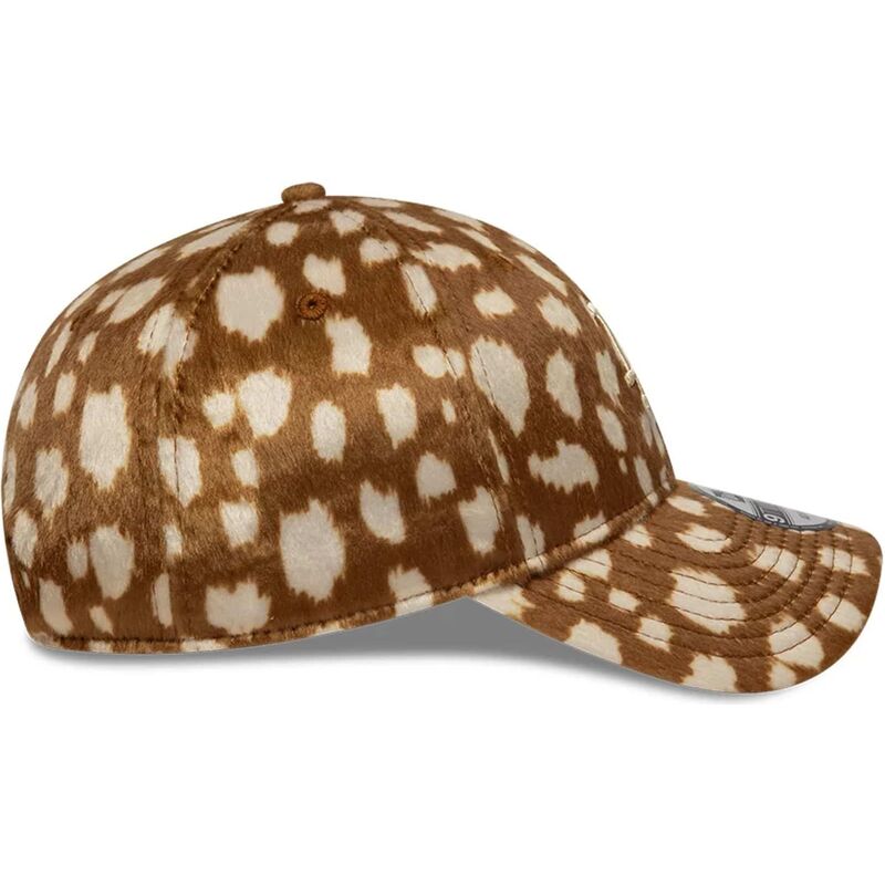 kepure-islenkta-ruda-reguliuojamas-9twenty-animal-print-los-angeles-dodgers-mlb-new-era