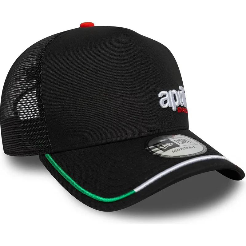kepure-islenkta-juoda-snapback-e-frame-flawless-aprilia-piaggio-new-era