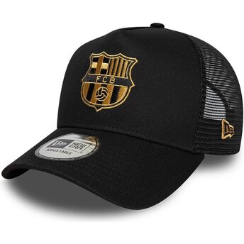 Kepurė išlenkta juoda snapback dorado A Frame FC Barcelona LALIGA New Era