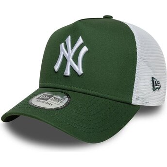 Kepurė išlenkta žalia snapback A Frame League Essential New York Yankees MLB New Era