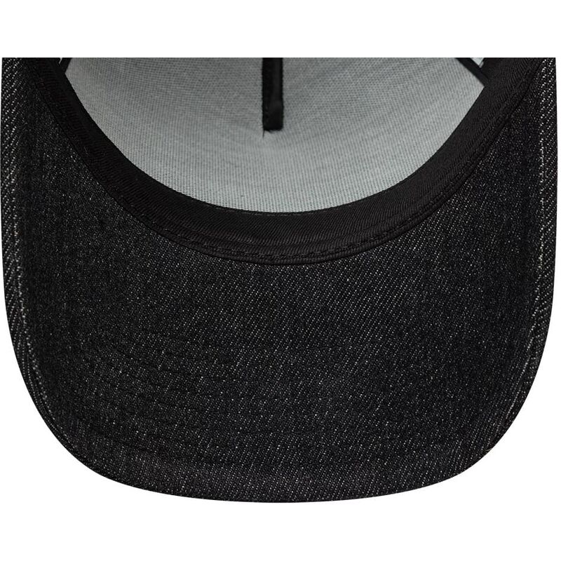 kepure-islenkta-juoda-snapback-a-frame-patch-denim-new-era kepure-islenkta-juoda-snapback-a-frame-patch-denim-new-era