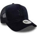 kepure-islenkta-tamsiai-melyna-snapback-a-frame-tonal-cord-new-york-yankees-mlb-new-era