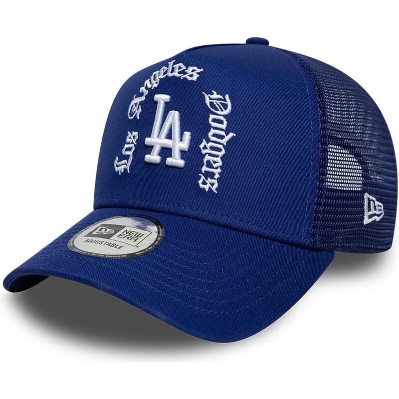 kepure-islenkta-melyna-snapback-a-frame-wordmark-los-angeles-dodgers-mlb-new-era