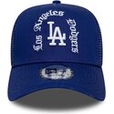 kepure-islenkta-melyna-snapback-a-frame-wordmark-los-angeles-dodgers-mlb-new-era