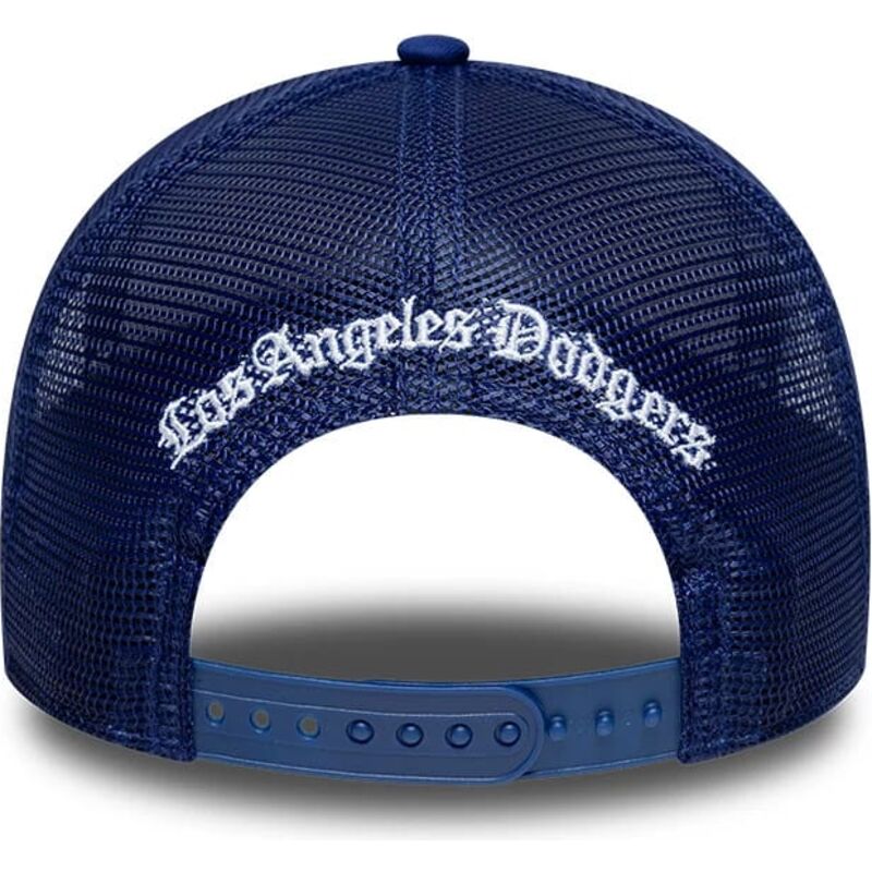 kepure-islenkta-melyna-snapback-a-frame-wordmark-los-angeles-dodgers-mlb-new-era