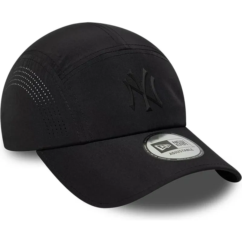kepure-islenkta-juoda-snapback-runner-tech-midi-new-york-yankees-mlb-new-era