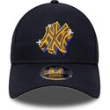 kepure-islenkta-tamsiai-melyna-snapback-9forty-m-crown-a-frame-emblem-new-york-yankees-mlb-new-era