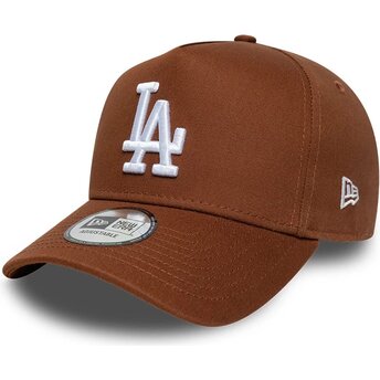 Kepurė išlenkta ruda snapback E Frame League Essential Los Angeles Dodgers MLB New Era