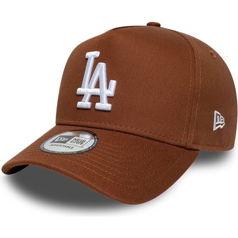 kepure-islenkta-ruda-snapback-e-frame-league-essential-los-angeles-dodgers-mlb-new-era