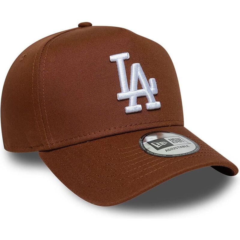 kepure-islenkta-ruda-snapback-e-frame-league-essential-los-angeles-dodgers-mlb-new-era